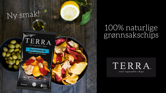 Terra Chips - 100% naturlige grønnsakschips