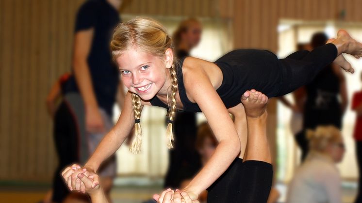 Uppåt för gymnastiken 