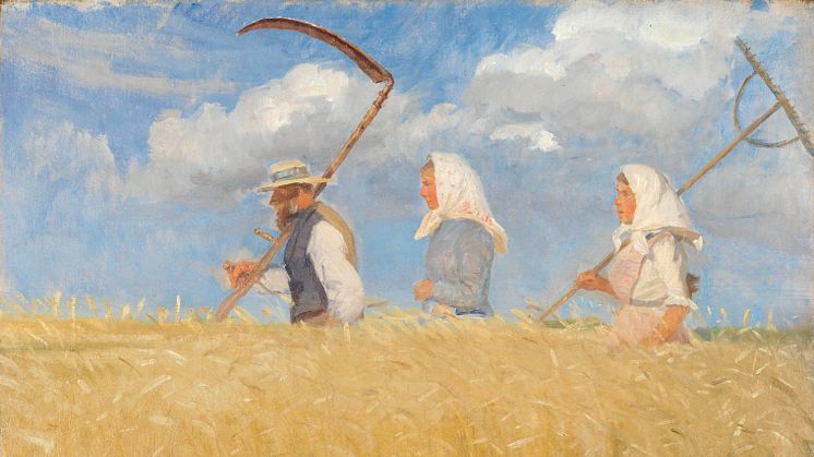 Anna Ancher, Høstarbeidere (1905)
