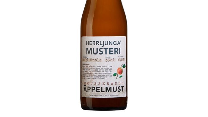 Herrljunga Musteri lanserar mousserande must på Systembolaget