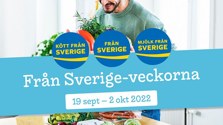 Nu finns en landningssida inför Från Sverige-veckorna 2022, vecka 38 och 39, då vi tillsammans med företag och butiker lyfter Från Sverige-märkta produkter i butiker, kampanjer och kommunikation.
