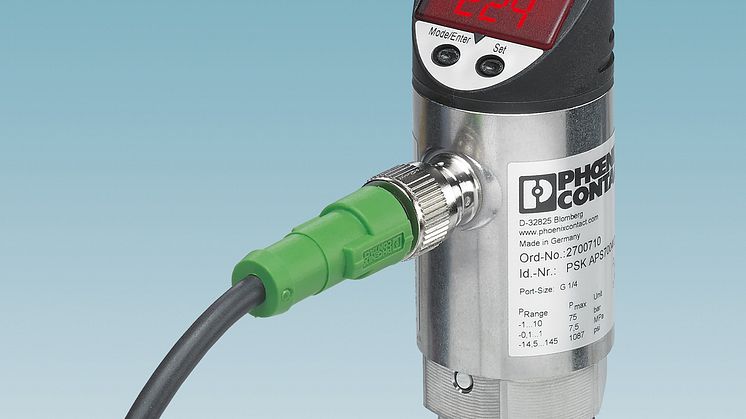 Pressure sensors with IO-Link: reliable measured value acquisition