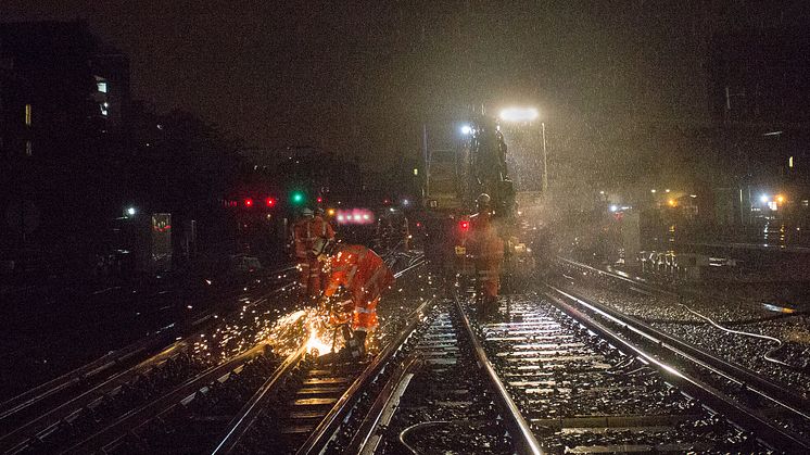 London Victoria engineering work