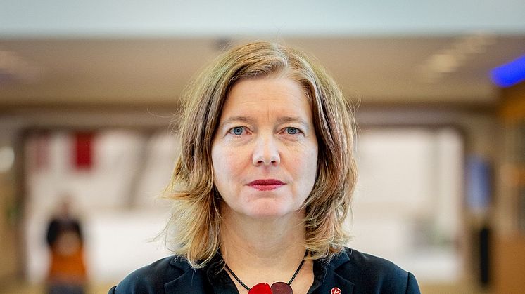 Malin Björk (V), EU-parlamentariker. (Foto: The Left)