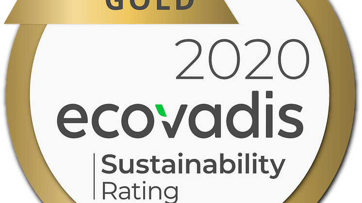 Guldranking från EcoVadis till Linde Material Handling 