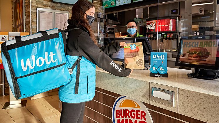 Finnischer Lieferservice Wolt und BURGER KING® verkünden Partnerschaft in Deutschland