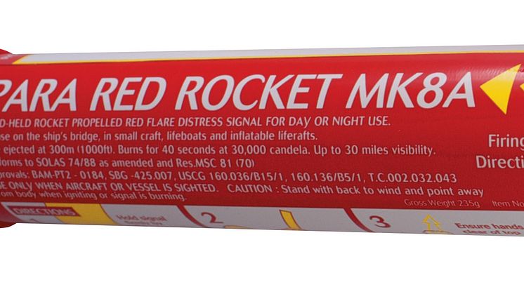 Hi-res image - Pains Wessex Para Red Rocket MK8A