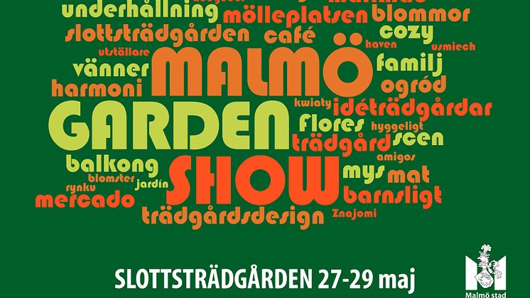 Malmö Garden Show - ny trädgårdsfestival i Slottsträdgården