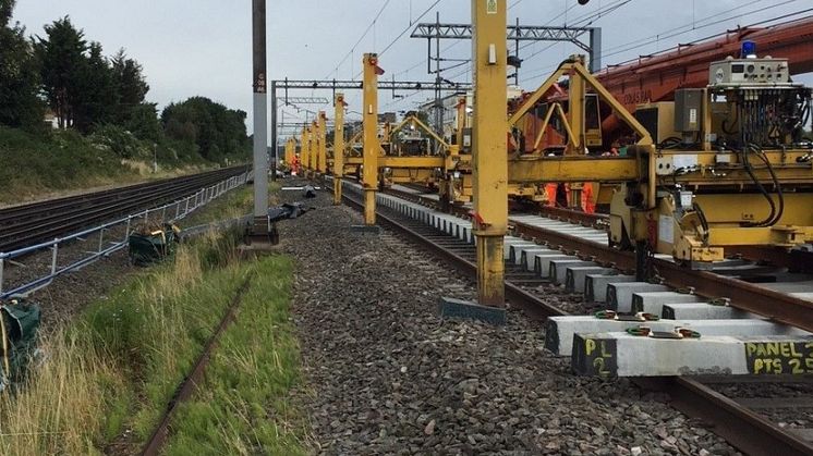 Railway reopens after successful bank holiday upgrades are completed on time