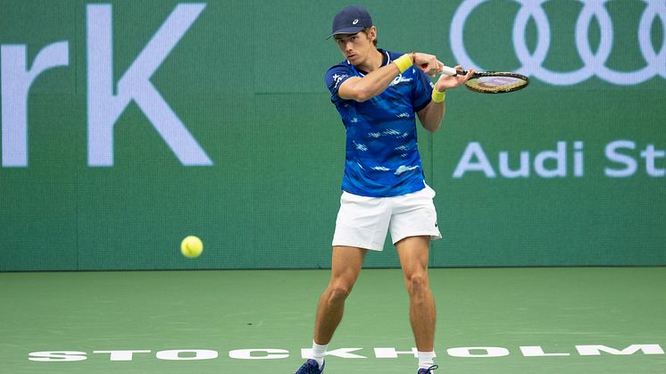 Alex de Minaur på Stockholm Open