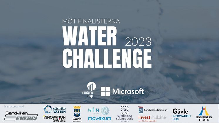 Möt finalisterna i Water Challenge 2023!