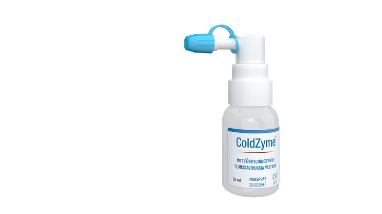 ColdZyme mentol 20 ml flaska frilagd