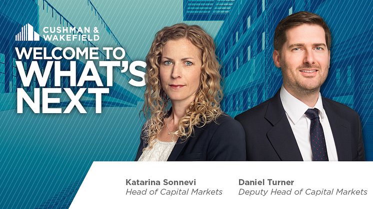 Cushman & Wakefield utser Katarina Sonnevi till ny Head of Capital Markets. Daniel Turner tar över som Deputy Head of Capital Markets.