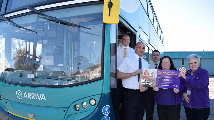 ​Stroke Association and Arriva encourage Merseyside to Take a Moment