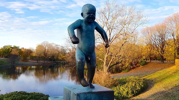 Ni av ti kjenner til Vigelandsparken og Sinnataggen. Foto: Kulturetaten