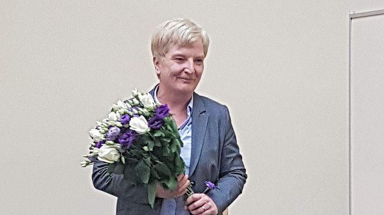 Nach der Wahl: Prof. Dr. Ulrike Tippe.