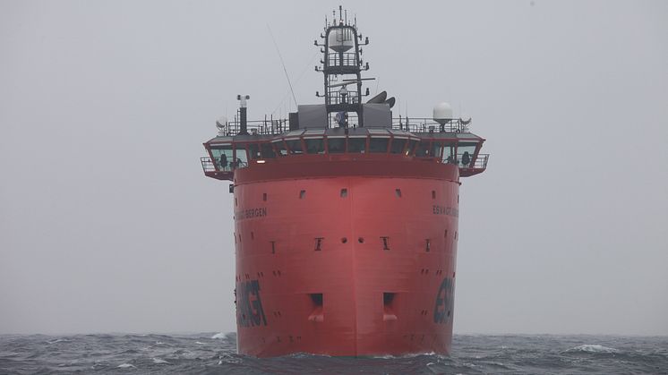 The 'Esvagt Bergen' and her sister vessel the 'Esvagt Stavanger' are ready for three additional years on contract.