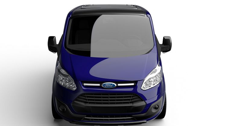 A dinamikus, új Transit Custom áruszállítók vonzóbbá varázsolják a vállalkozásokat: a Ford bemutatja az exkluzív Black Edition és Sport kivitelű változatokat