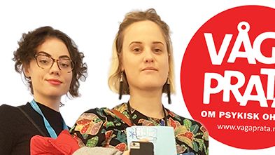 Unga delar sina berättelser om psykisk ohälsa på www.vagaprata.nu