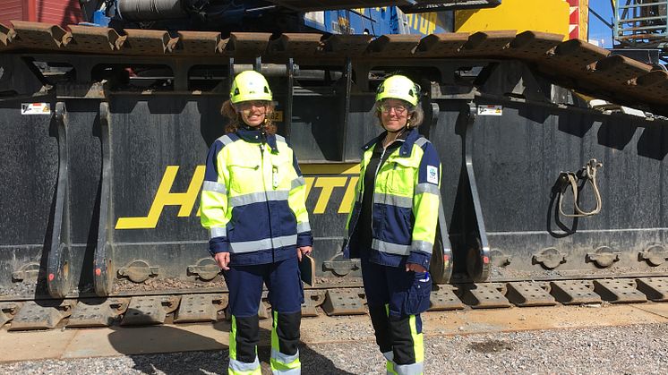 ngela Ekebro och Susan Björkqvist, projektdirektör och HSM-chef för Heliosprojektet