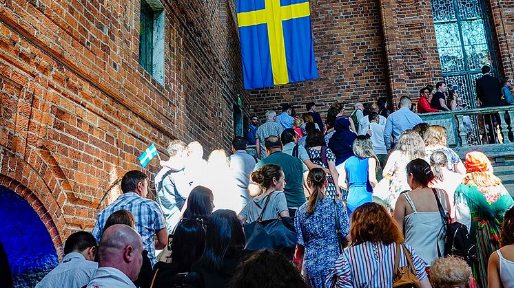 Medborgarskapsceremoni i Stockholms stadshus Foto: Mostphotos