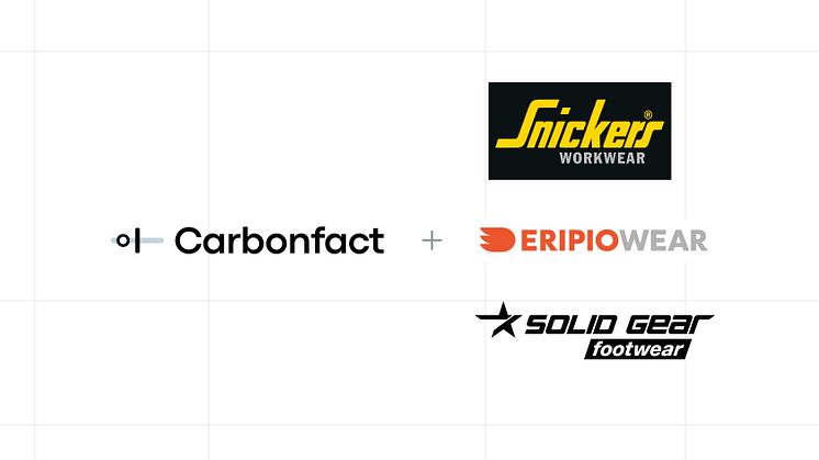 Snickers Workwear, Solid Gear Footwear and EripioWear first protective wear brands to partner with Carbonfact