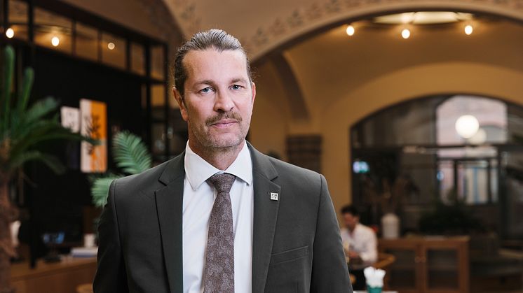 Johan Linde, ordförande för Fastighetsmäklarförbundet