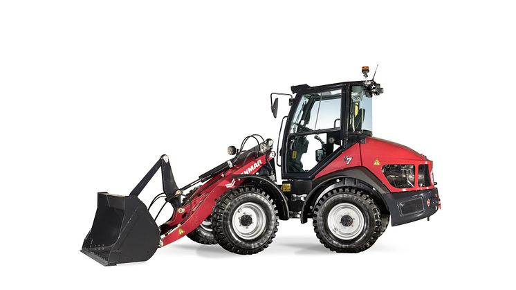 Yanmar Compact Equipment introduces the all-new 47.6-horsepower V7 compact wheel loader.