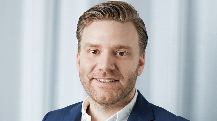 Eric Holmén, försäljningschef