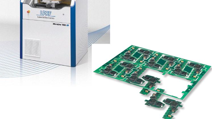 LPKF MicroLine 1000 S - för att kapa stegar och komplexa konturer med hög precision