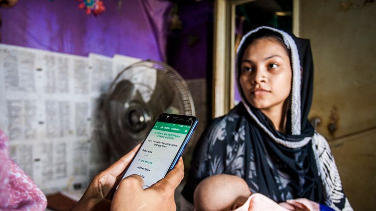 I Bangladesh har flexibel finansiering från Sverige och andra partners varit central för UNDP:s omfattande arbete med inkluderande digitalisering och grön omställning. Foto: UNDP Bangladesh 