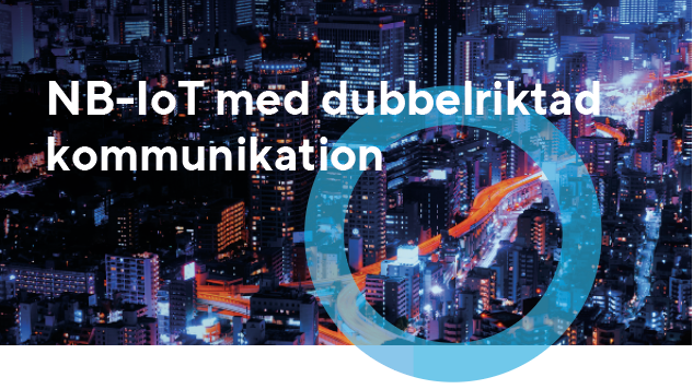 NB-IoT med dubbelriktad kommunikation