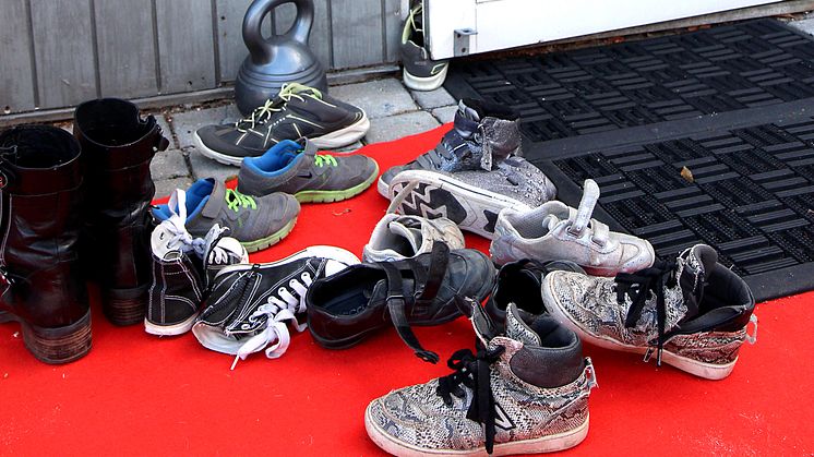Skoleelever skal lære om deres fødder, og hvordan man vælger en god sko. (Foto: Tina Rønhøj/Danske Fodterapeuter)