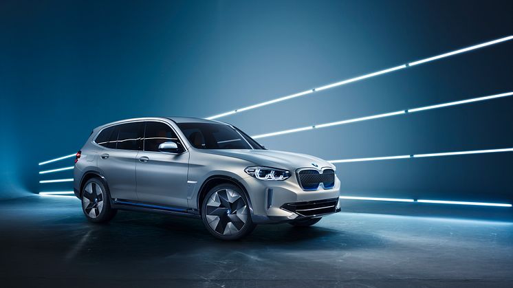 Konseptbilen BMW Concept iX3: En forsmak på BMW’s første helelektriske SUV