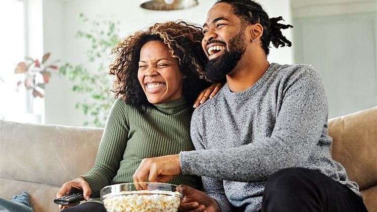 Shutterstock _ Couple watching TV