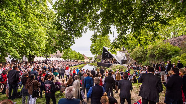 Feskonserten 2016 på Karpedammen Akershus festning. Foto: John A. Poulsson