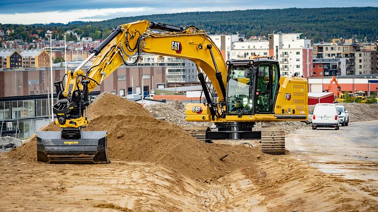 engcon on nyt yhteensopiva Cat® Next Gen kaivukoneiden kanssa