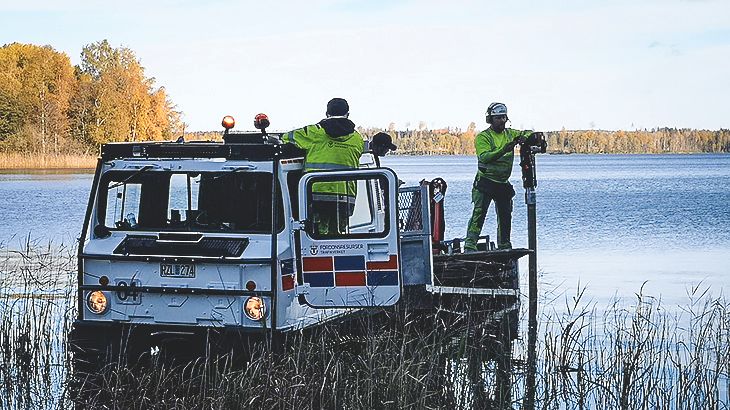 Bygge av stängsel