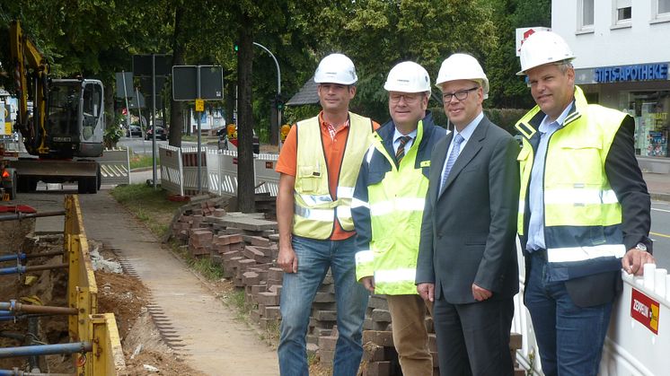 Energieservice Westfalen Weser treibt Ausbau der Fernwärmeleitung in Minden voran – Querung des Mittellandkanals läuft