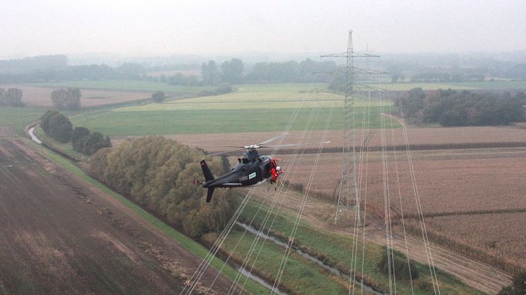 Leitungskontrolle aus der Vogelperspektive