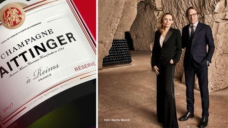 Champagne Taittinger till Wine Affair