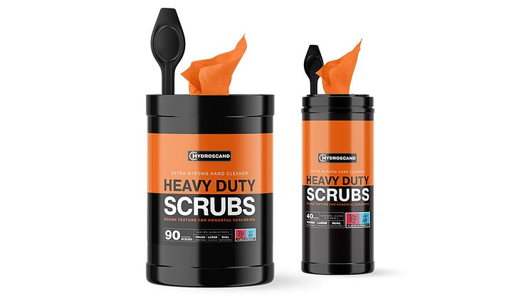 Hydroscands produktlansering Heavy Duty Scrubs