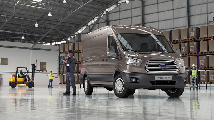 Ford presenterar de nya globala transportbilmodellerna Transit och Transit Connect på Go Further-evenemang