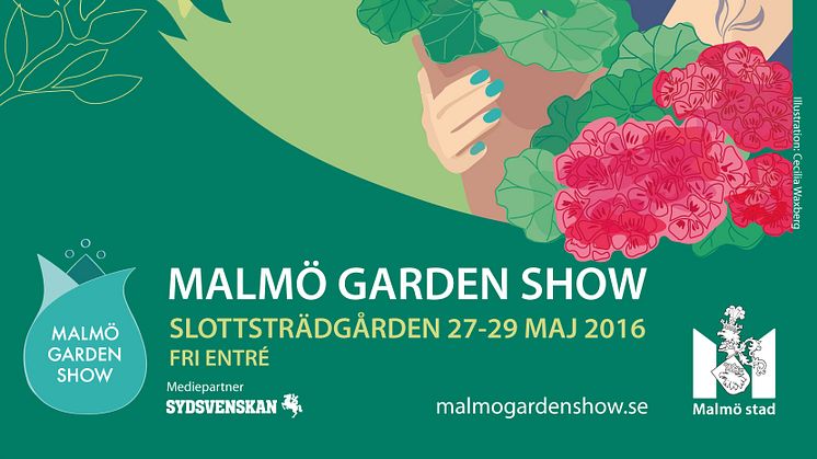 ​Pressträff: Malmö Garden Show 2016
