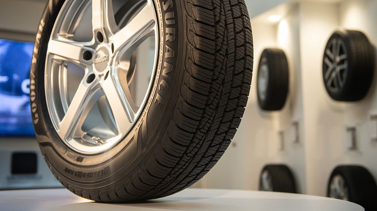 Goodyear udvikler dæk bestående af 70 % bæredygtigt materiale med innovationer, der er førende inden for branchen