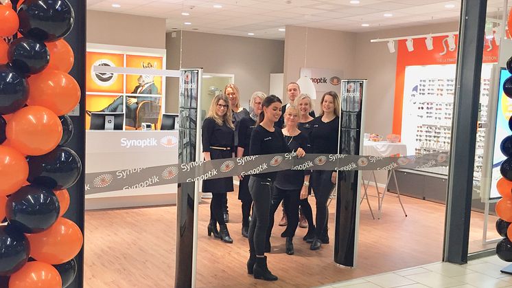 Nu öppnar Synoptik en butik på Överby i Trollhättan. 