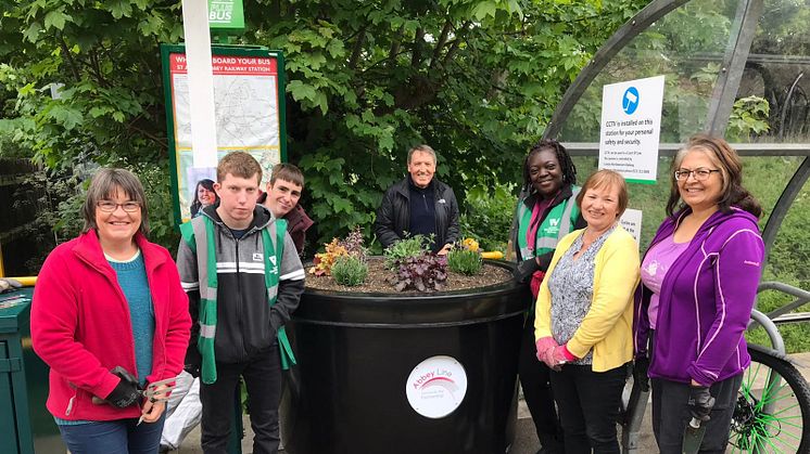 Volunteers on the Abbey Line