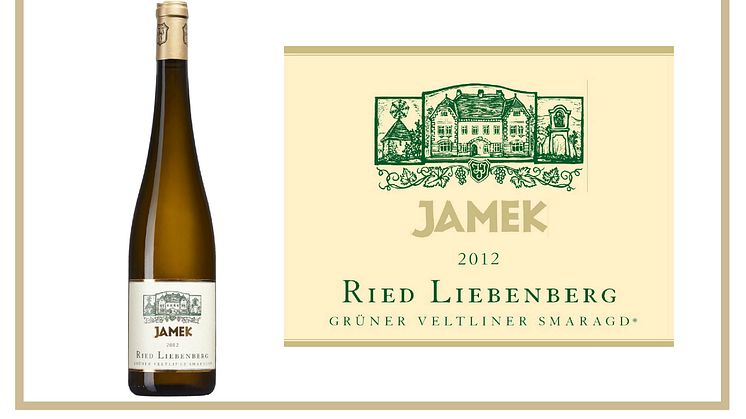 Jamek Ried Liebenberg Grüner Veltliner Smaragd 2012 finns i Systembolagets beställningssortiment från 1 juni.