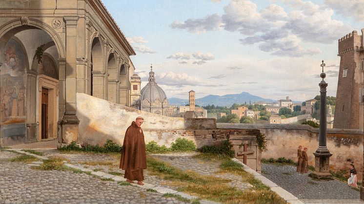 On 4 March, the work “Den nordøstlige side af Capitol” (The North-eastern Side of Capitol), by C.W. Eckersberg during his epochal stay in Rome, will go under the hammer at Bruun Rasmussen with an estimate of DKK 3–4 million.
