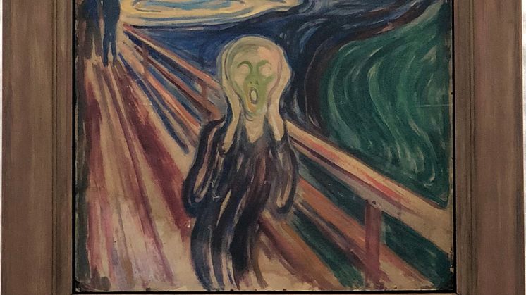 Edvard Munch: The Scream (1910?), photo: Liv-Randi R. Holann, the Munch Museum.